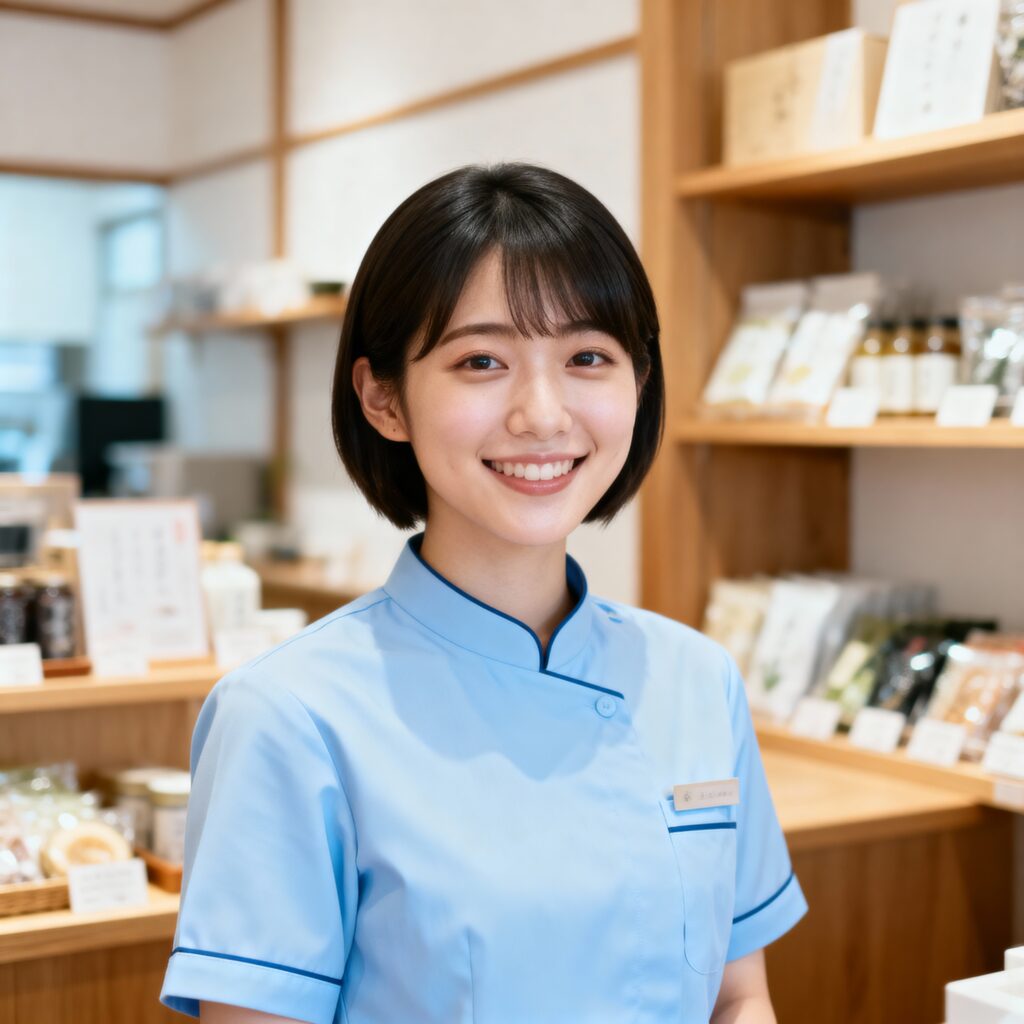 さわやか女性店員さん10