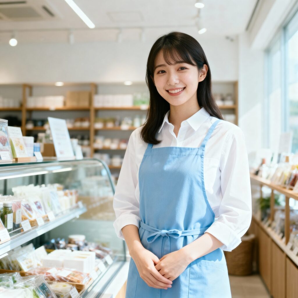 逆瀬川　さわやか女性店員さん12
