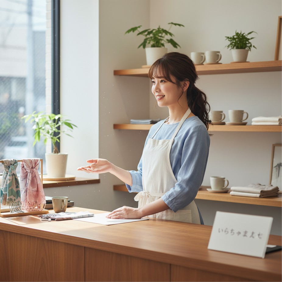 さわやか女性店員さん21